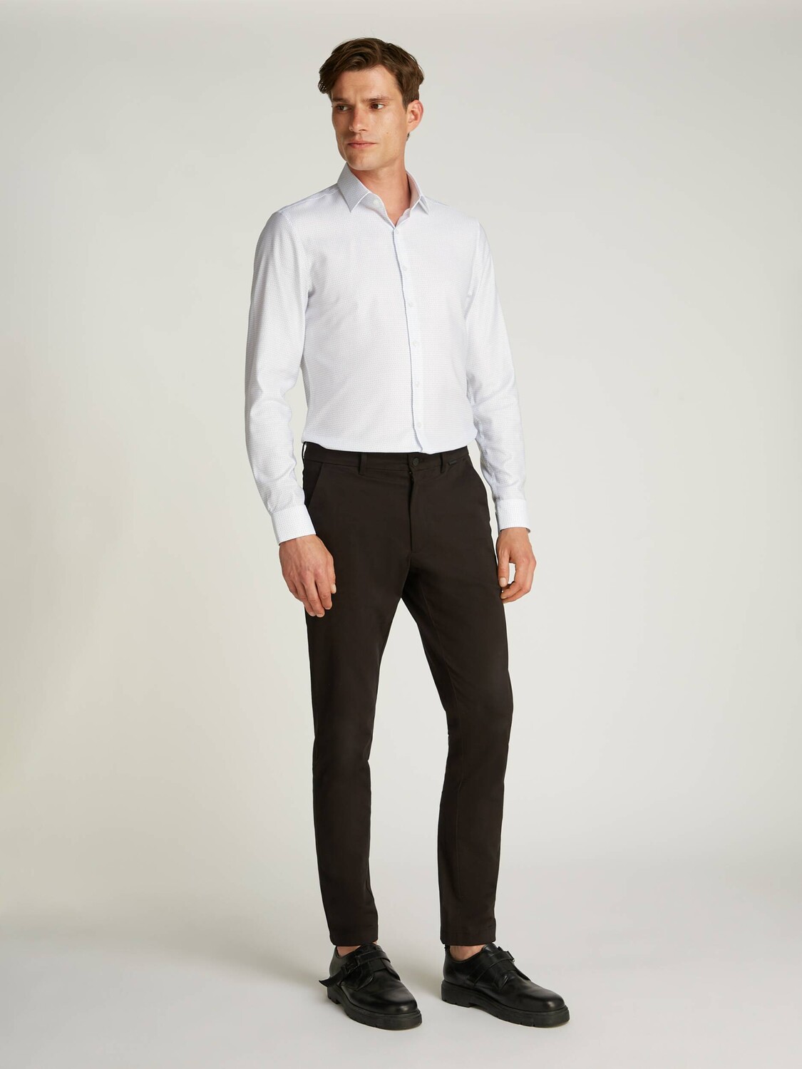 Брюки Calvin Klein Regular Fit, черный — фото 2