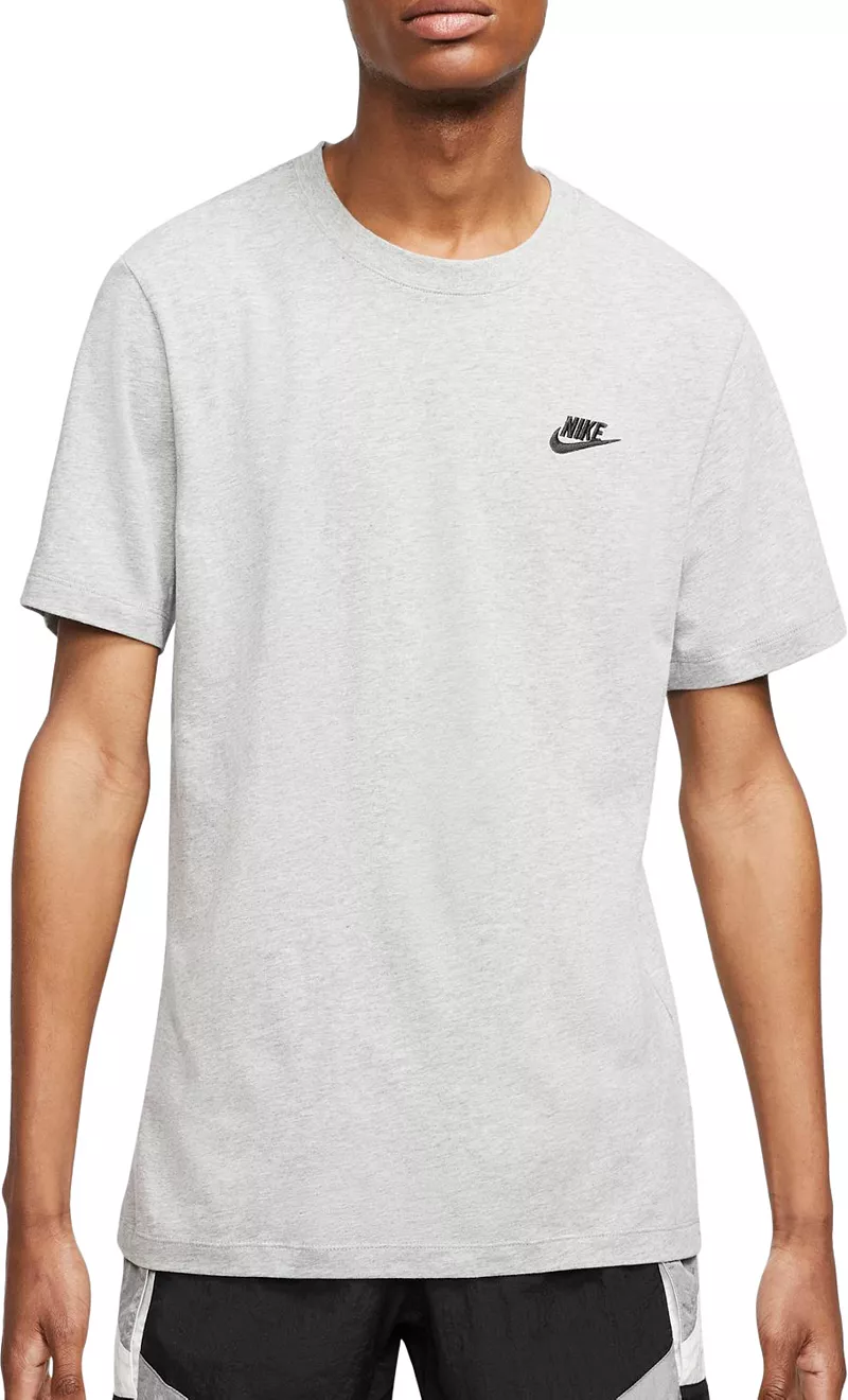 

Мужская футболка Nike Sportswear Club, темно-серый