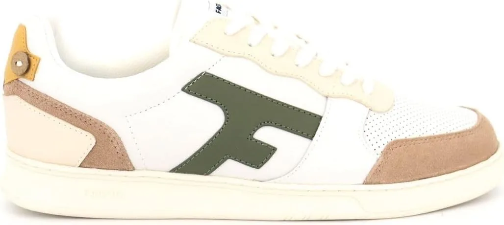 Кроссовки Faguo Hazel Suede, зеленый/бежевый