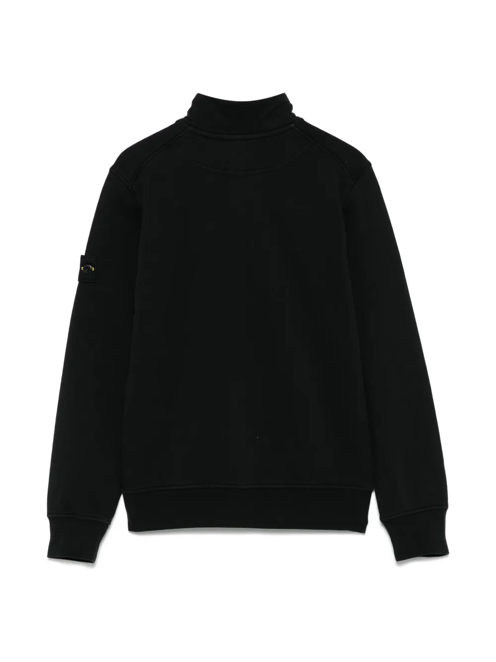 Толстовка с нашивкой Compass Stone Island Junior, черный — фото 2