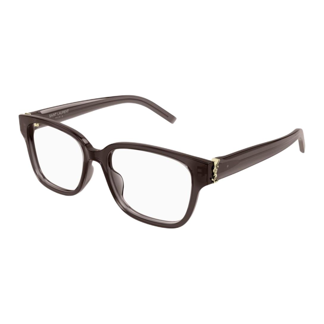 

SAINT LAURENT Очки квадратной формы, Brown