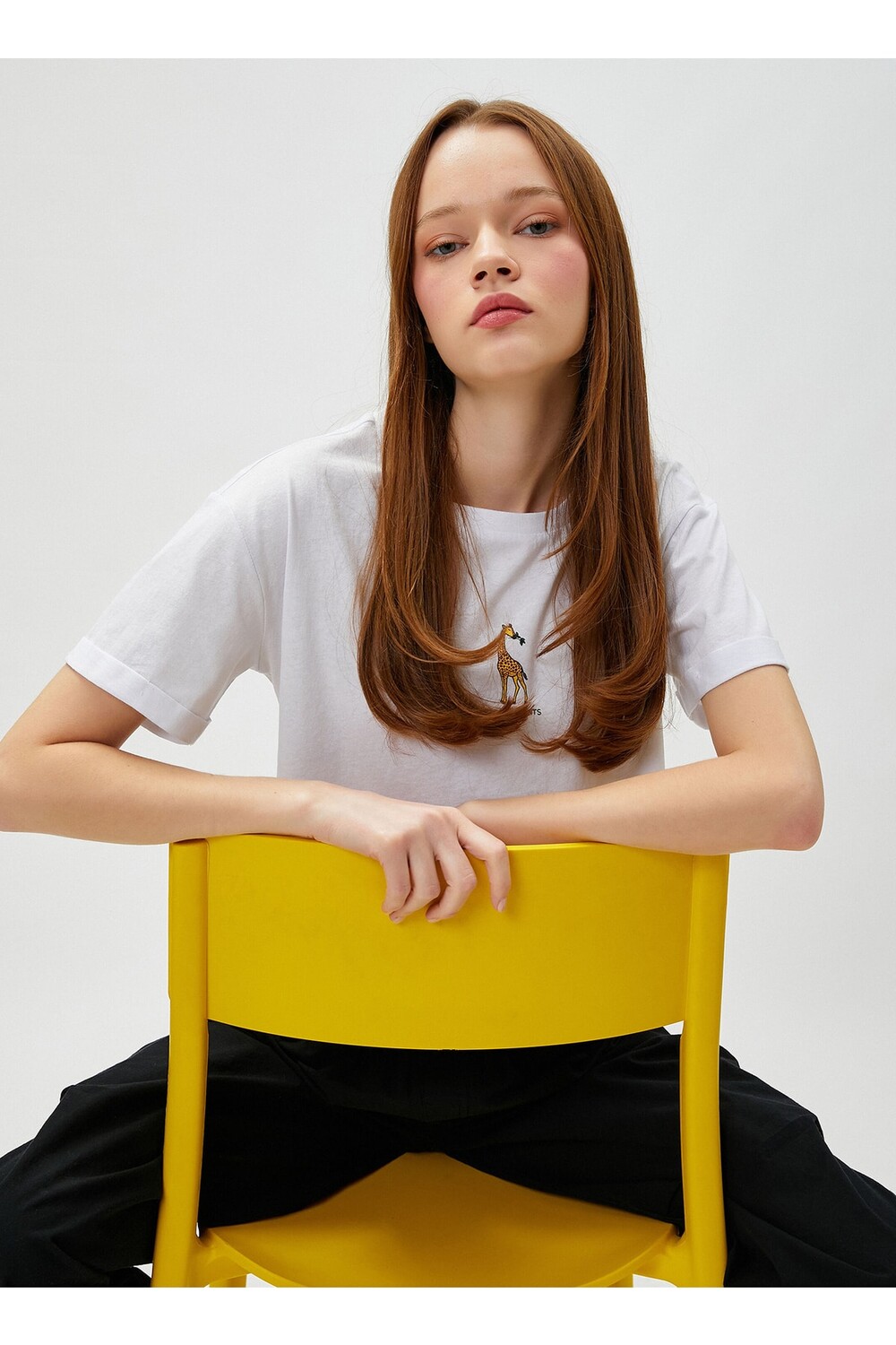 

Футболка, Xs, Off White Koton, экрю