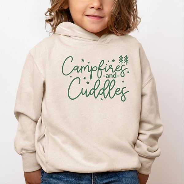 Толстовка с капюшоном для малышей Campfire and cuddles The Juniper Shop, Natural — фото 3