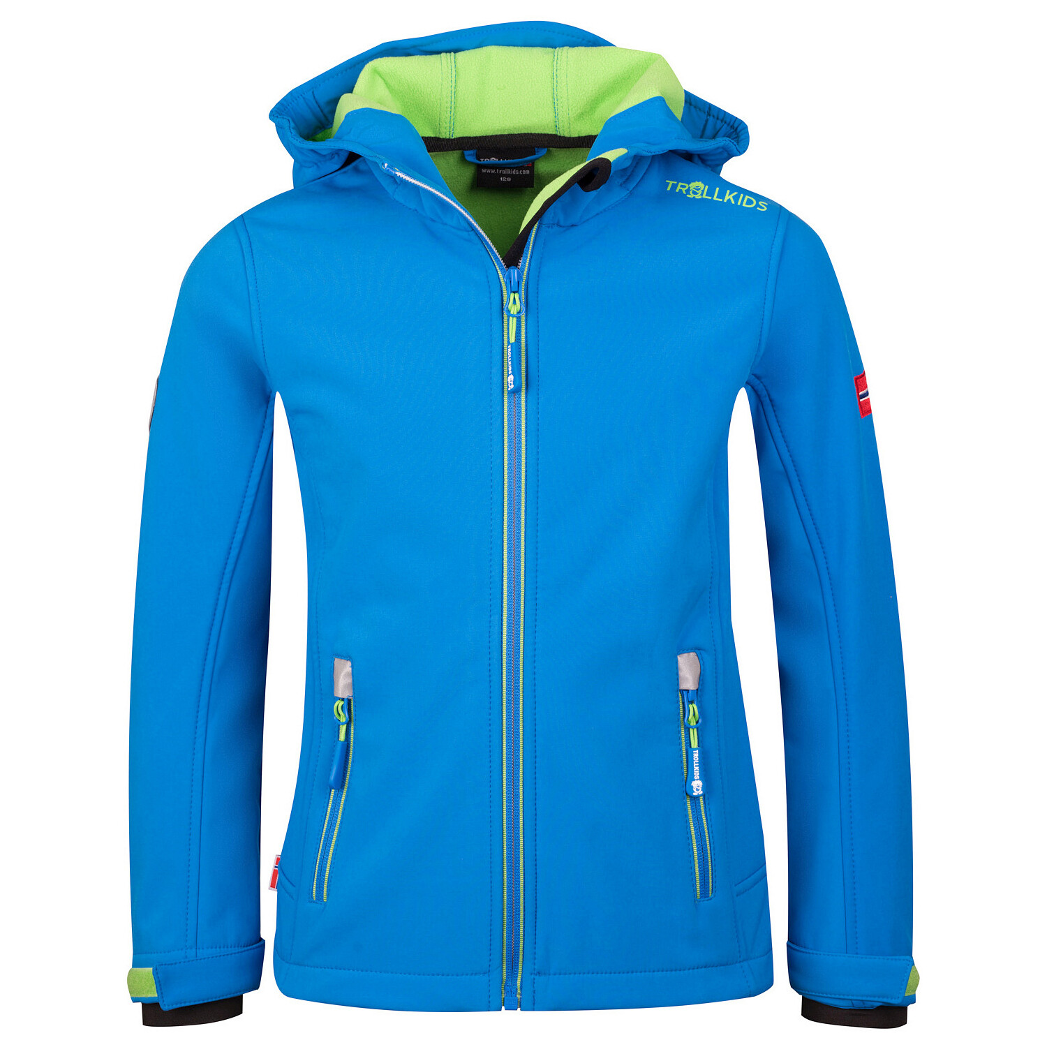 

Куртка из софтшелла Trollkids Kid's Trollfjord, цвет Medium Blue/Green