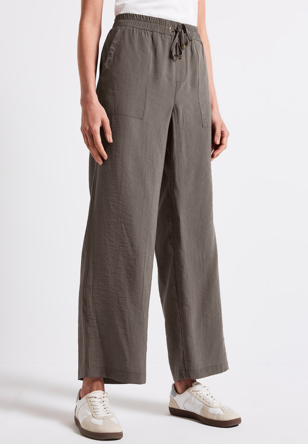 

Брюки WIDE STRUKTUR Street One, цвет Braun
