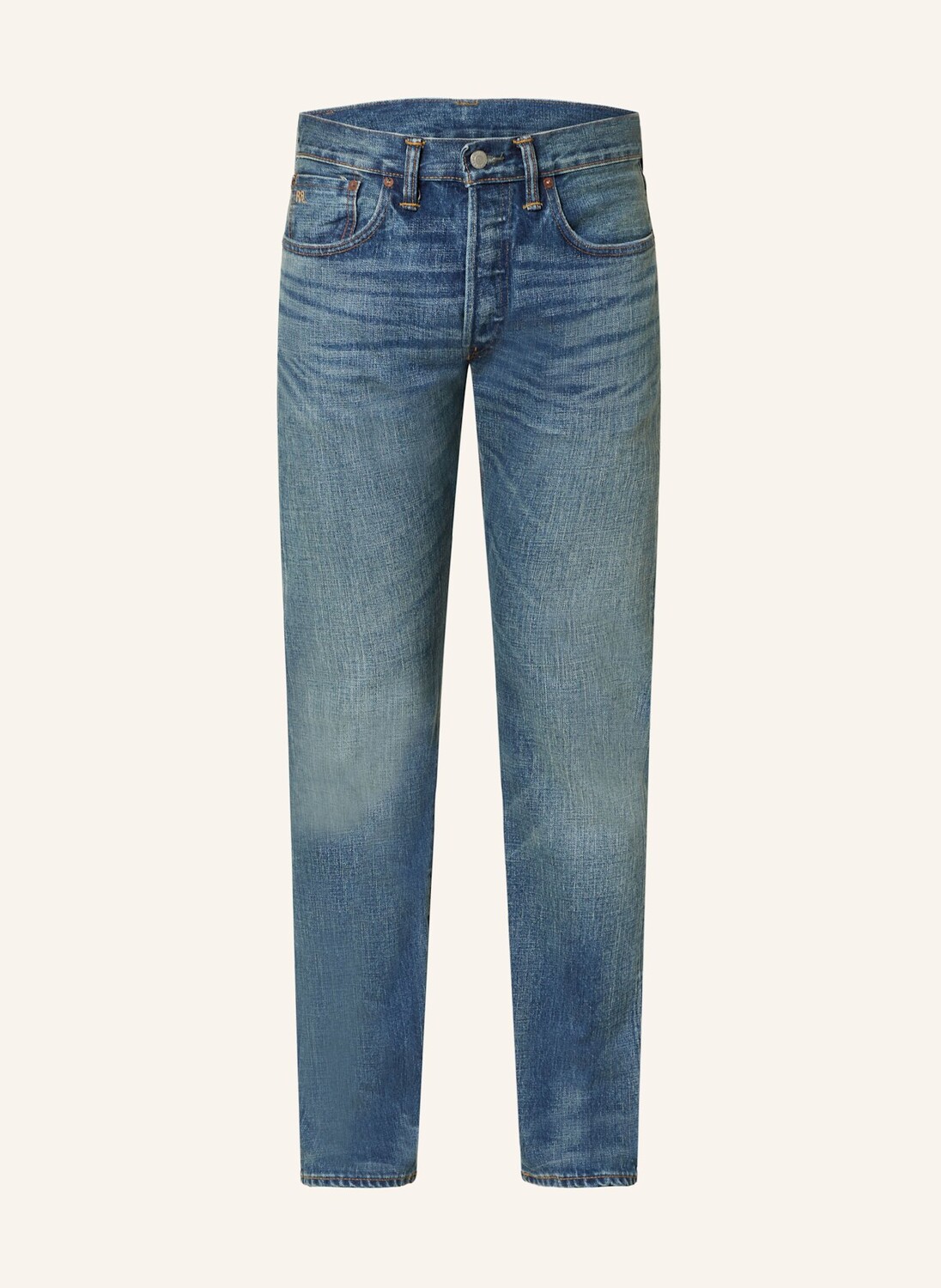 

Джинсы узкого кроя RRL, цвет 033 HILLSVIEW WASH