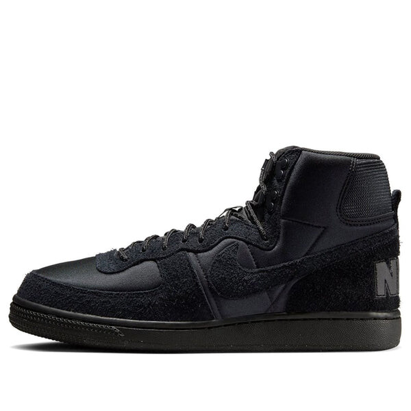 

Кроссовки terminator high hiking boot 'triple black' Nike, черный