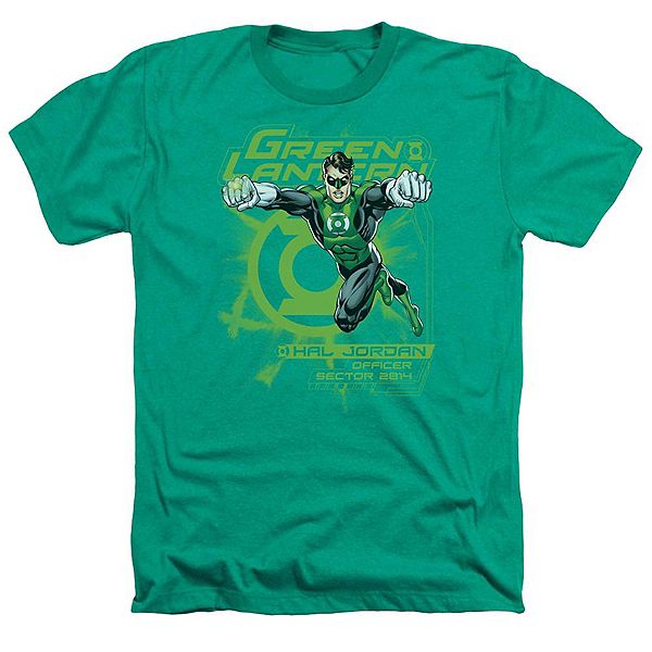 

Футболка Green Lantern Sector 2814 Adult Heather Licensed Character