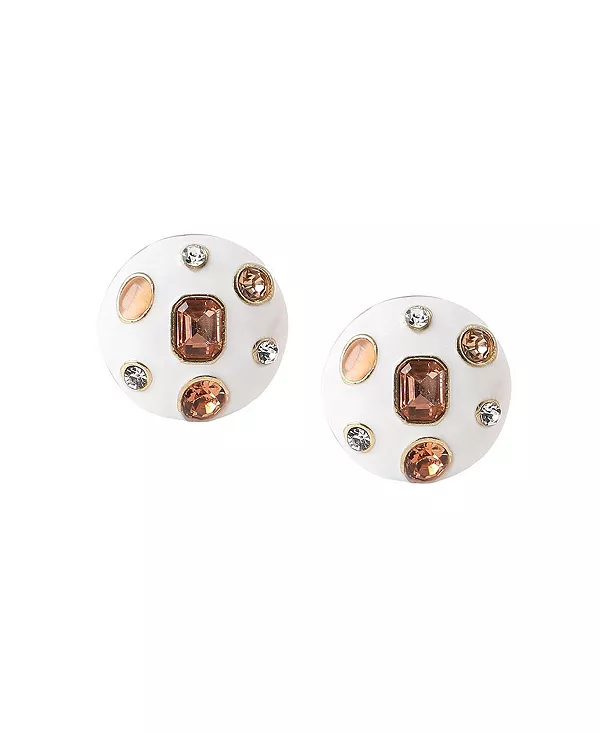 

Женские серьги-гвоздики «Дюшес» Sohi, pink