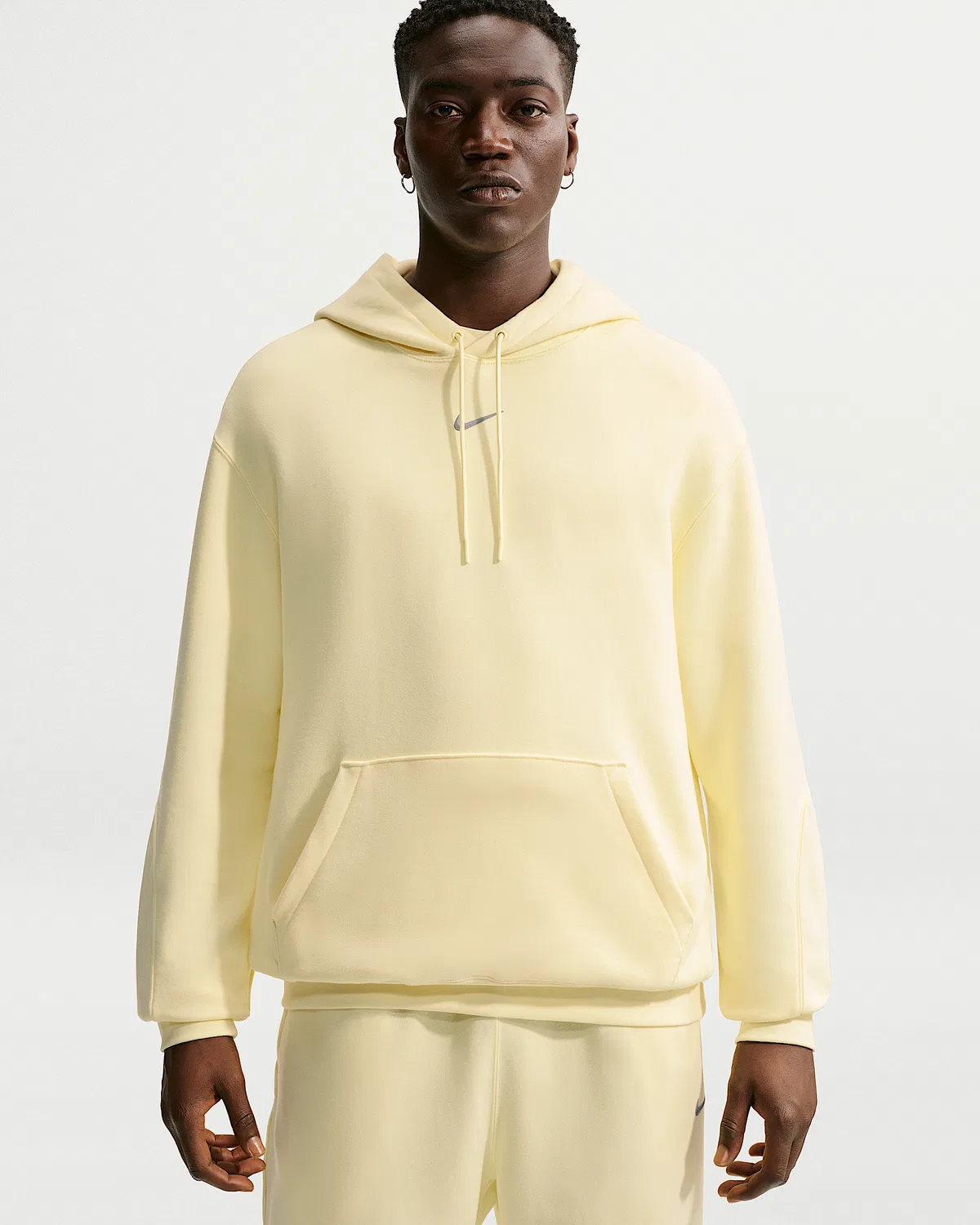 Флисовая худи CS Hoodie 2 NOCTA, Alabaster/Stealth — фото 3