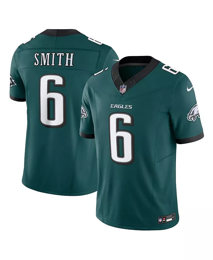 

Мужская лимитированная джерси Philadelphia Eagles Vapor F.U.S.E. DeVonta Smith Kelly Nike, зеленый