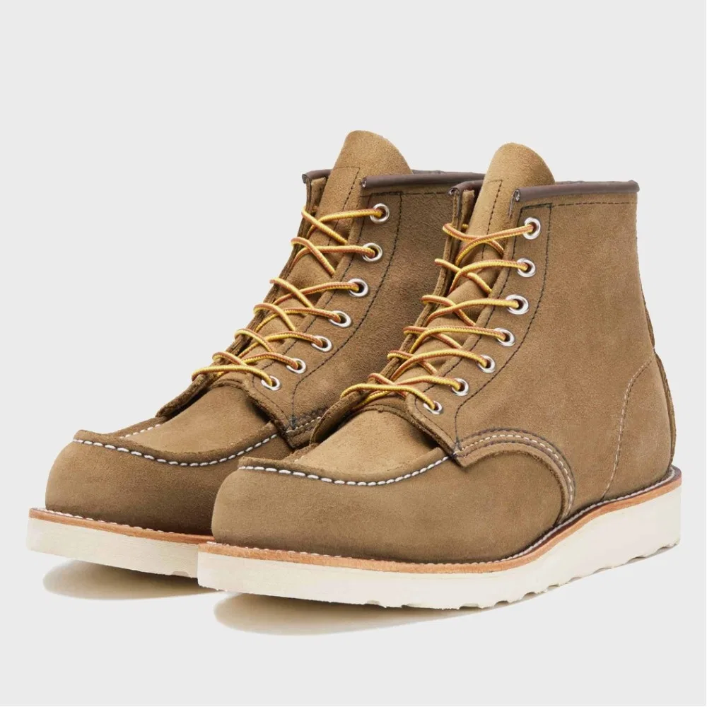 Мужские ботинки Red Wing Shoes 6-дюймовые Moc Toe 8881 Olive Mojave
