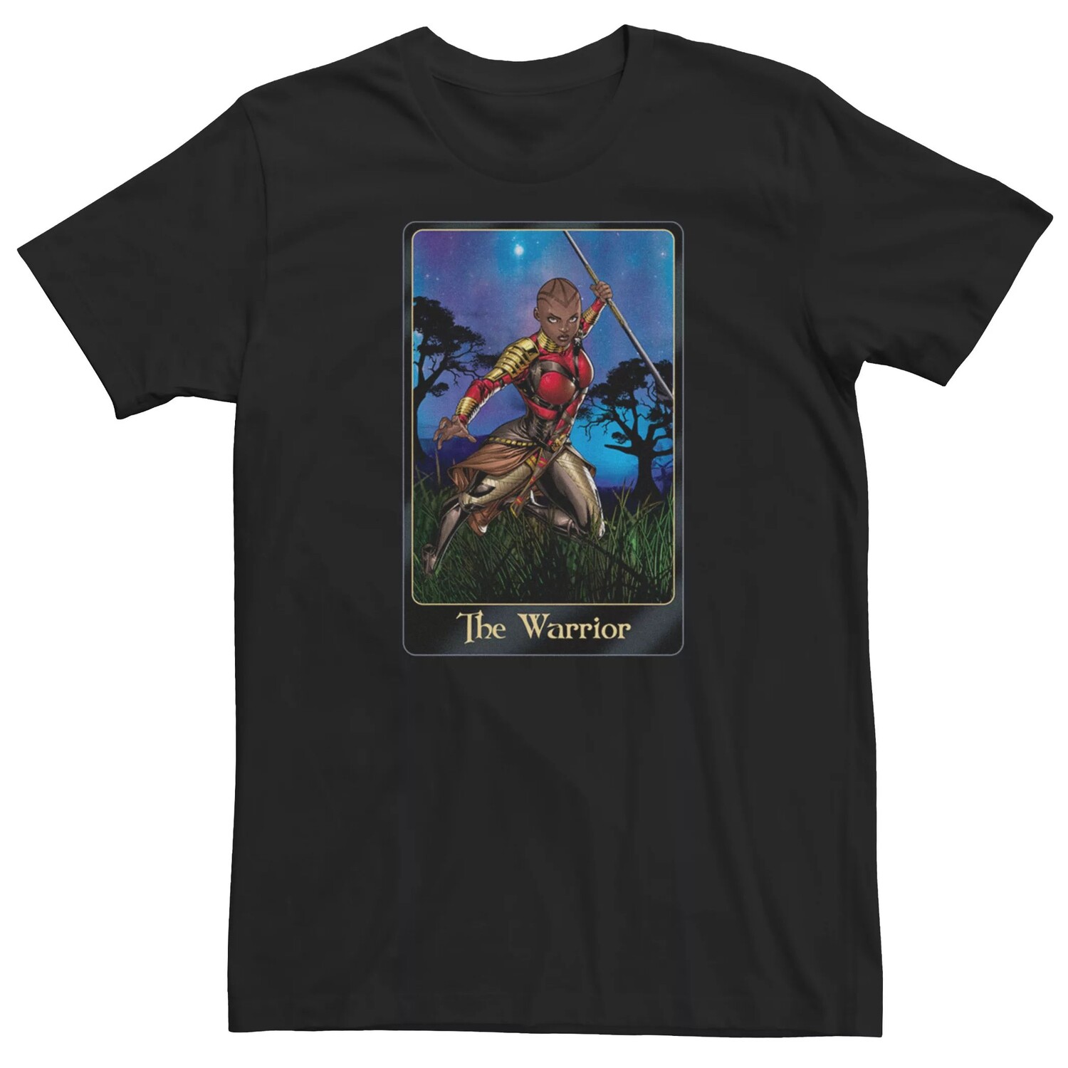 

Мужская футболка Avengers Okoye The Warrior Licensed Character