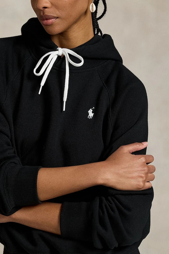 Толстовка из арктического флиса Polo Ralph Lauren, черный — фото 4
