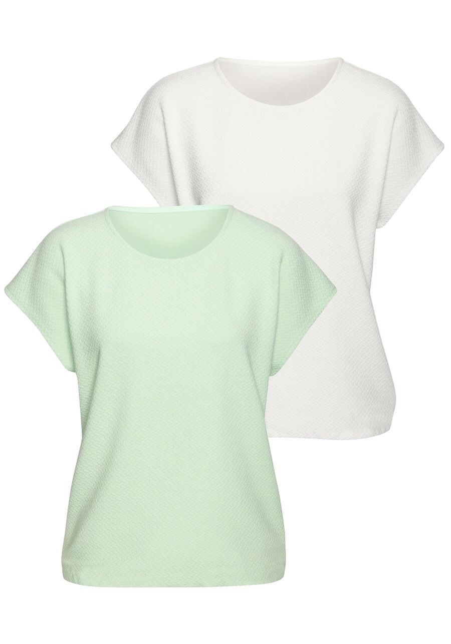 

Рубашка VIVANCE, цвет Pastel green/Off white