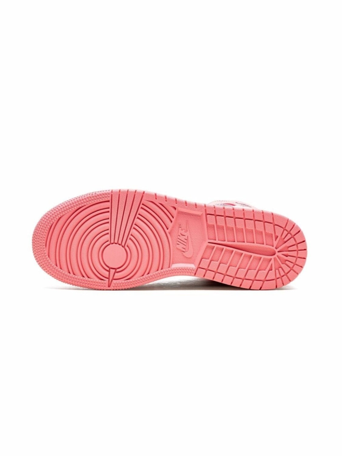 Кроссовки Air Jordan 1 Mid Coral Chalk Jordan Kids, красный — фото 4