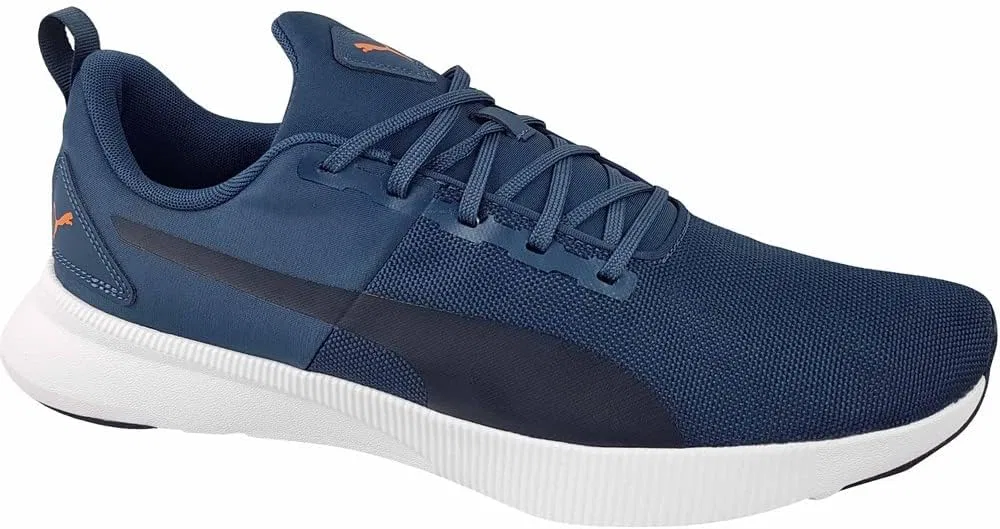 Беговые кроссовки PUMA унисекс Flyer Runner из сетчатой ткани, Navy Blue