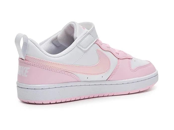 Кроссовки Nike Kids Court Borough Low Recraft, White/Pink Foam — фото 4