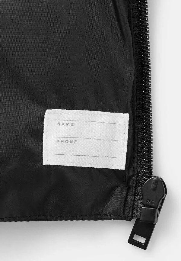 Детская зимняя куртка Mango Kids, Black — фото 3
