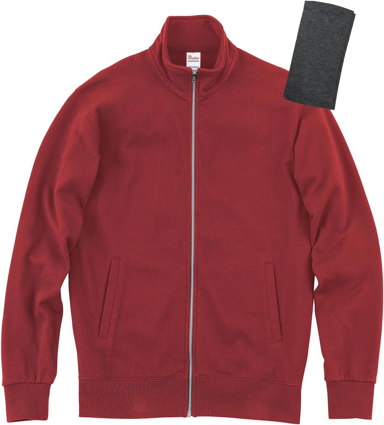 

Мужская толстовка Printstar 00190-NNJ, 273 г, флисовая подкладка, стандартная застежка-молния, бордовый