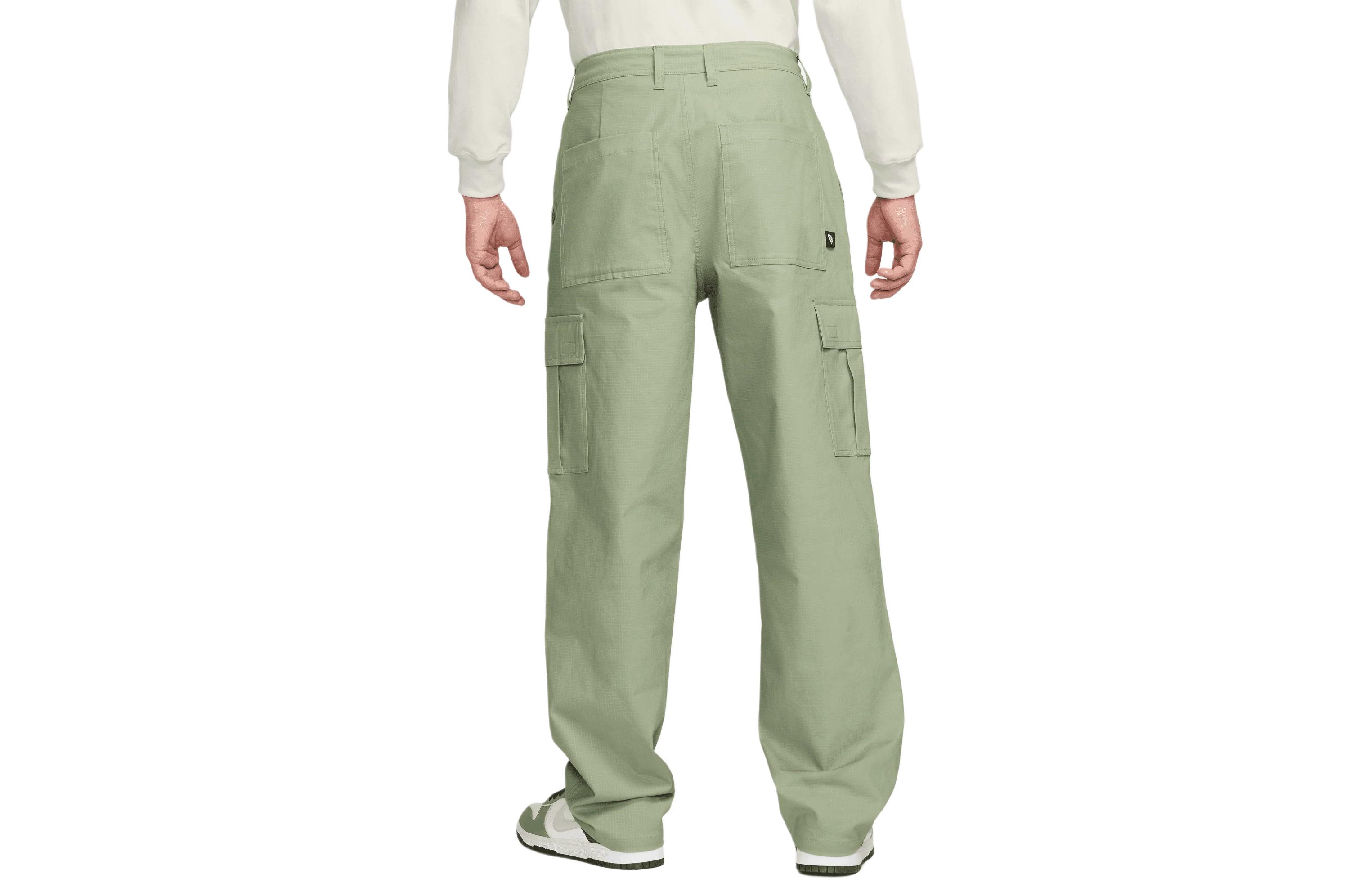 Nike CLUB Cargo Pants Мужские Маслянисто-зеленые — фото 3