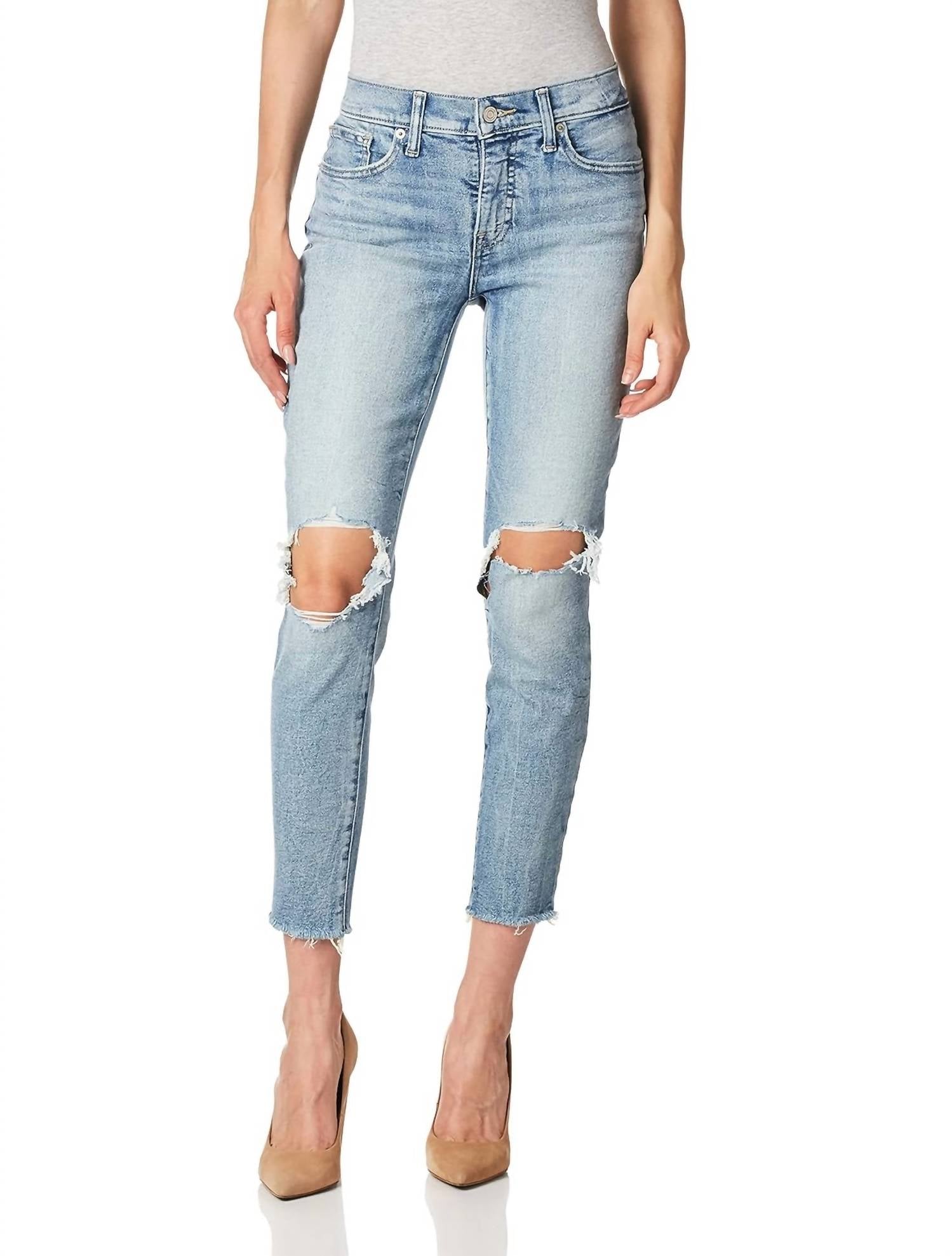 

Джинсы женские Lucky Brand, цвет willow dest fray