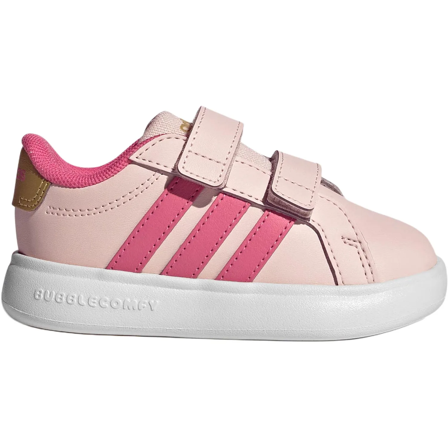 Adidas Кроссовки GRAND COURT 3.0 Low top для малышей розовые — фото 3