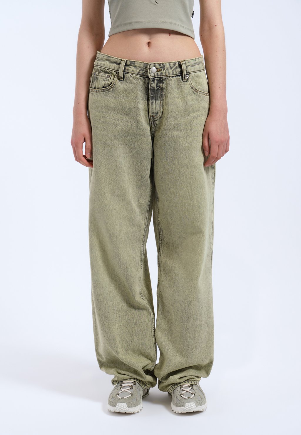

Джинсы свободного кроя HILL Dr.Denim, желтый