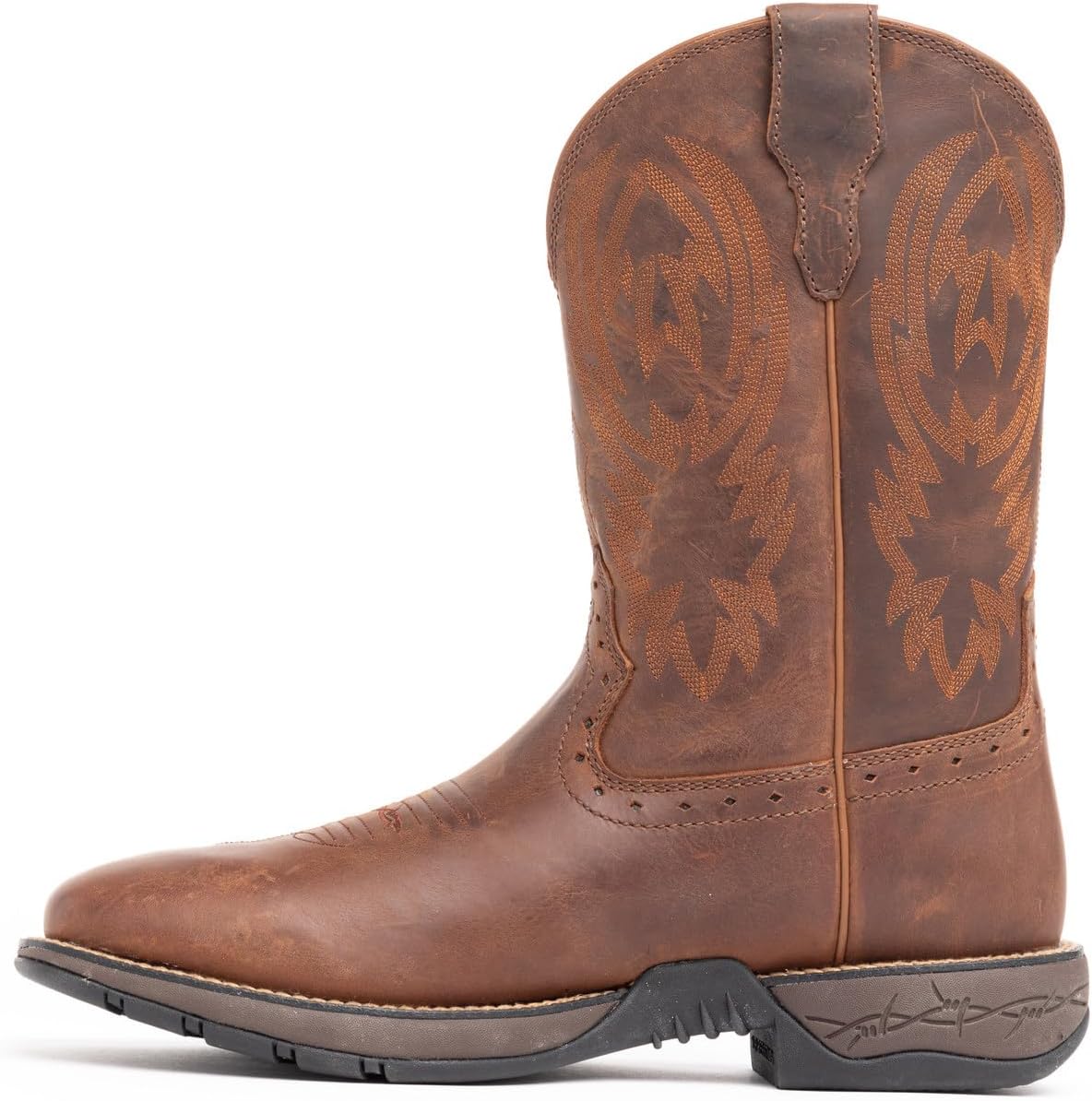 Мужские рыболовные ботинки Brothers and Sons Lite Western Performance с широким квадратным носком - Bcjsp20p105 Cody James, Honey — фото 3