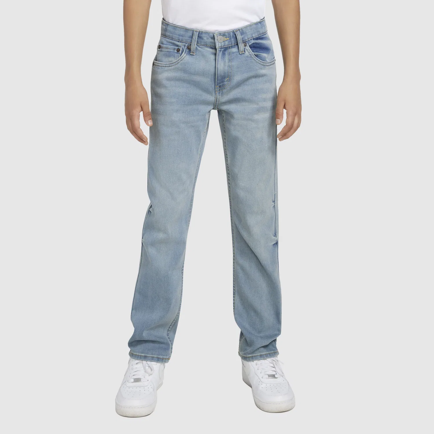 Джинсы 511 Slim Fit Eco Performance для мальчиков 8-20 лет Levi's, Light Wash — фото 2