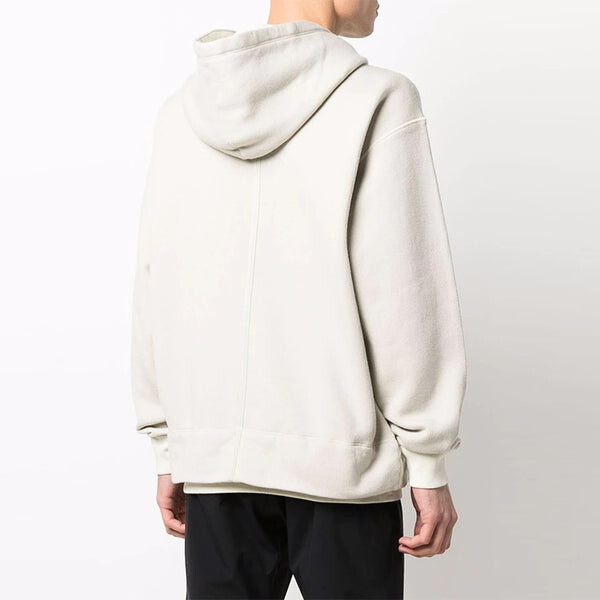 Толстовка shadow project popover hoodie 'pearl grey' Stone Island, серый — фото 2