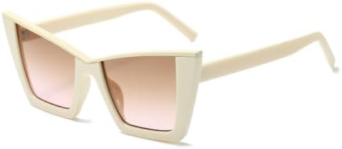 

Винтажные солнцезащитные очки «кошачий глаз» для женщин, защита от УФ-излучения UV400, модные ретро-солнцезащитные очки для мужчин, одежда для активного отдыха MTZJH, C5