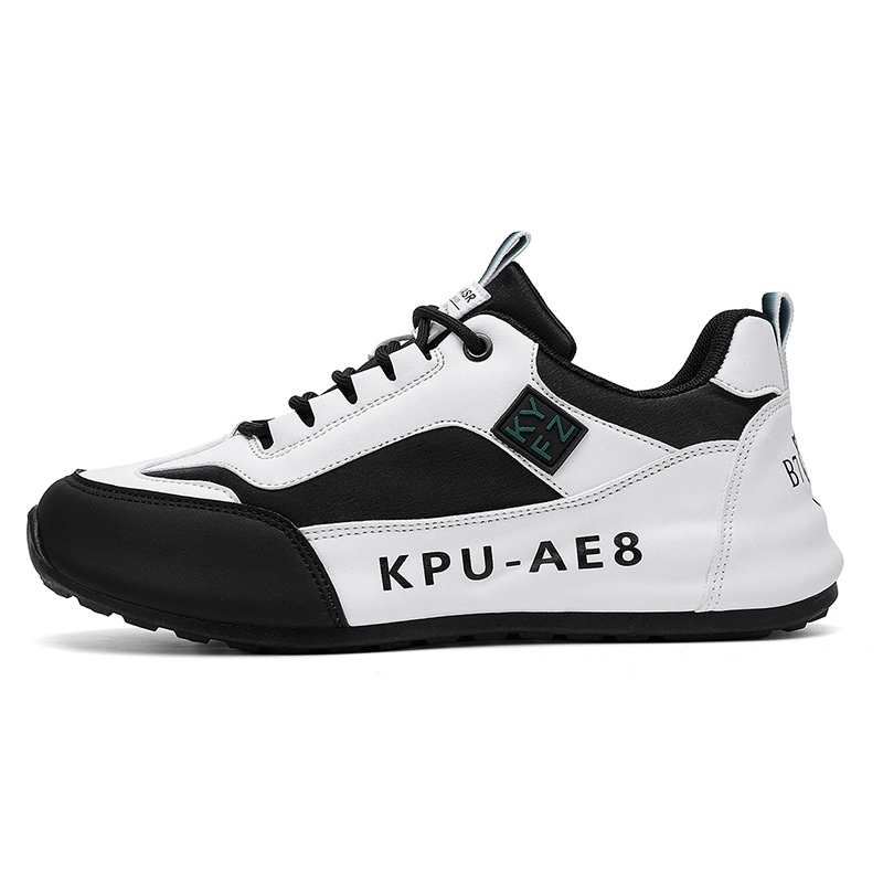 

Boogie Bear Кроссовки мужские повседневные низкие черно-белые, цвет Black White