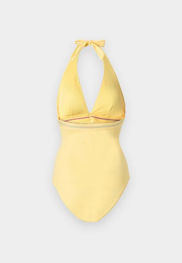 Купальник с оригинальным логотипом и завязками на шее Tommy Hilfiger, Citronella — фото 2