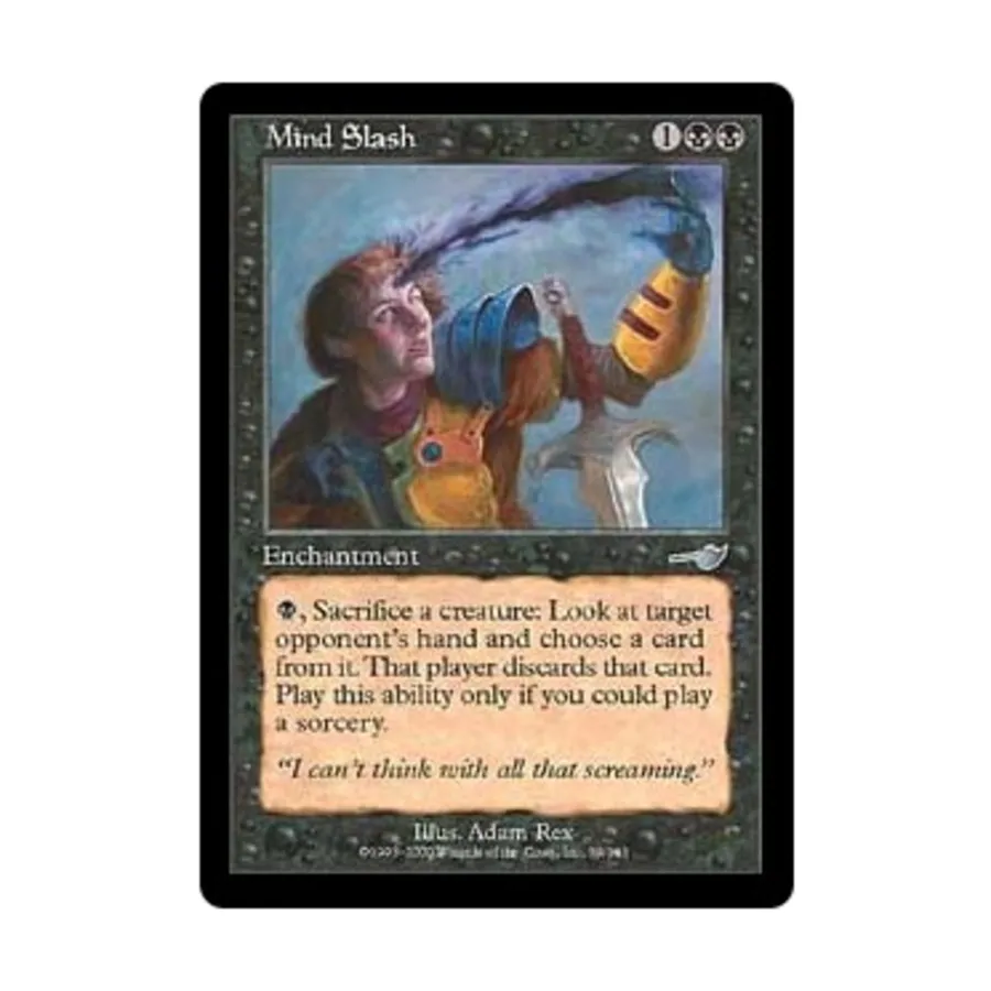 

CCG Разрез разума (U), MTG - Nemesis