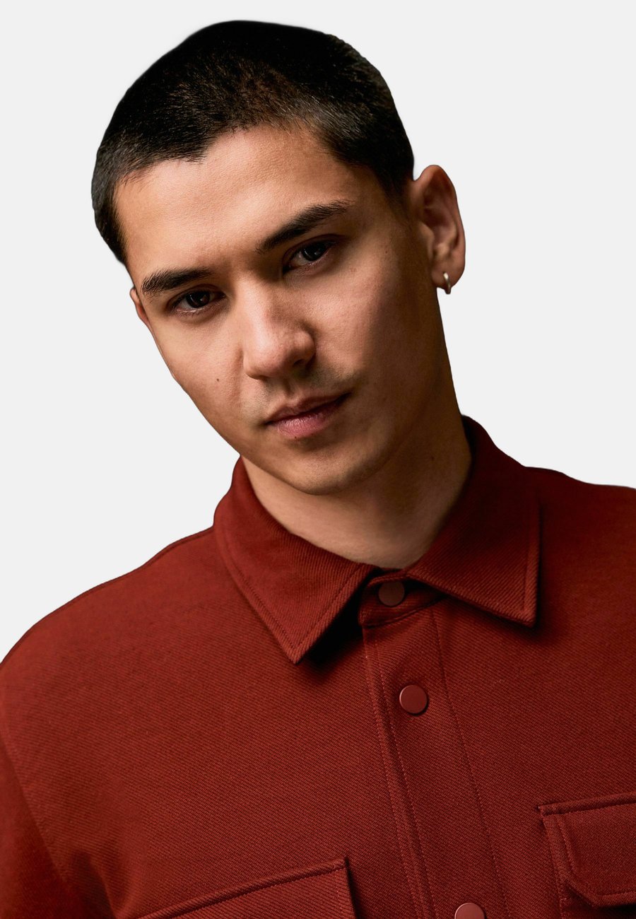 

Куртка Next POPPER, Rust Brown/Dark Brown