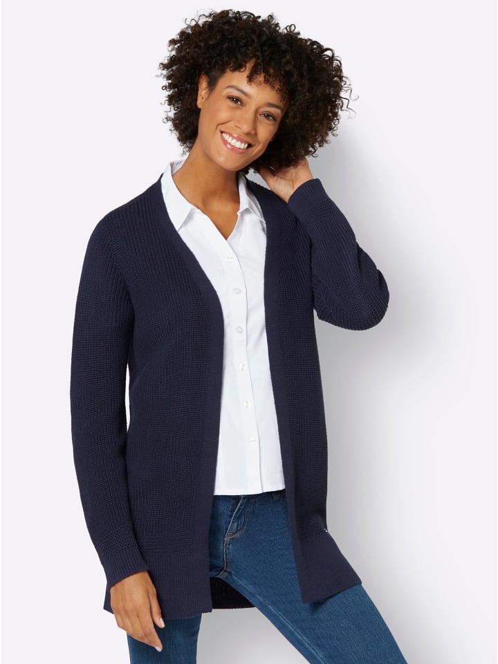 

WITT WEIDEN Длинный кардиган темно-синего цвета