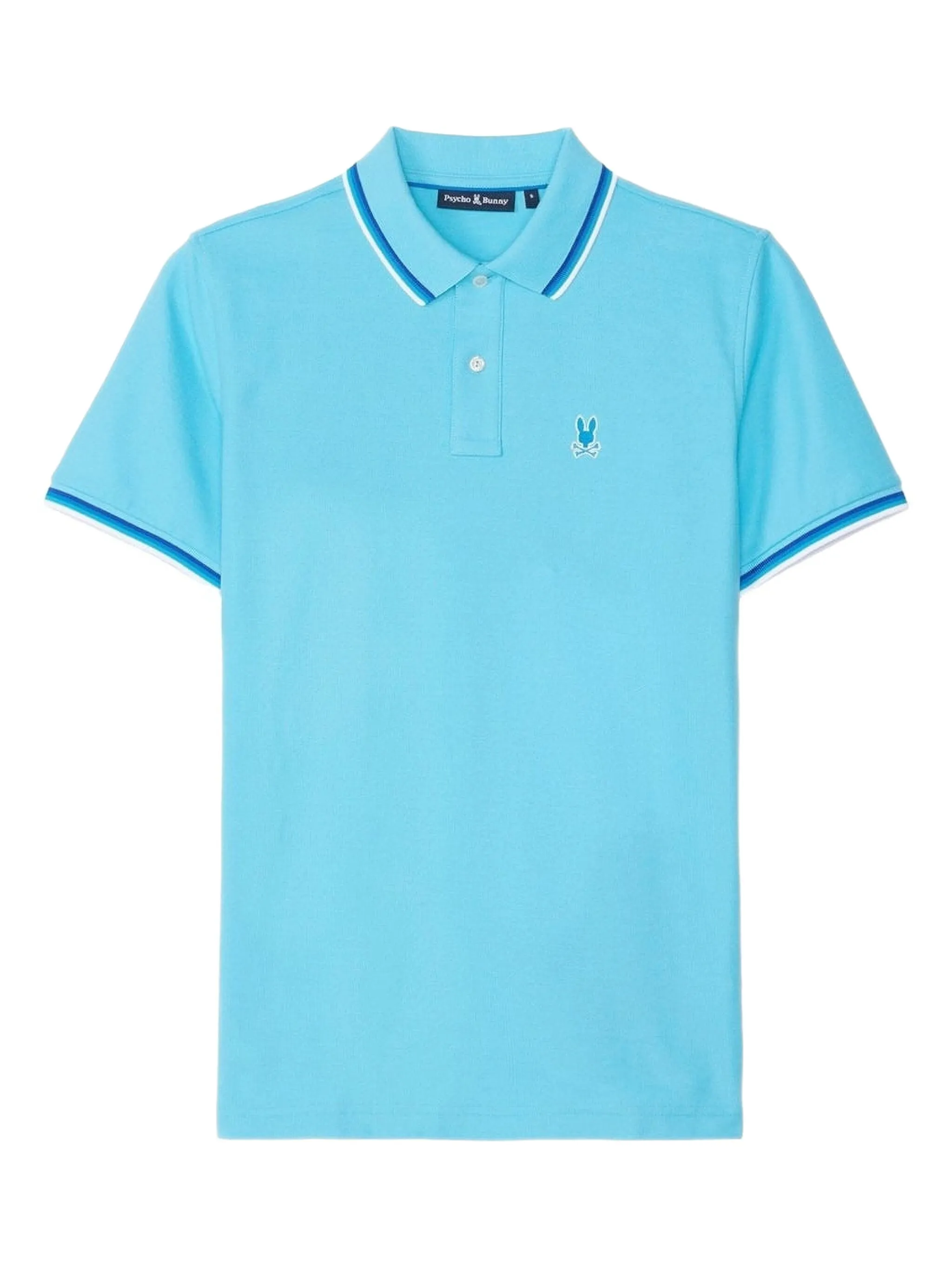 

Рубашка поло Granbury Aquarius Psycho Bunny, синий