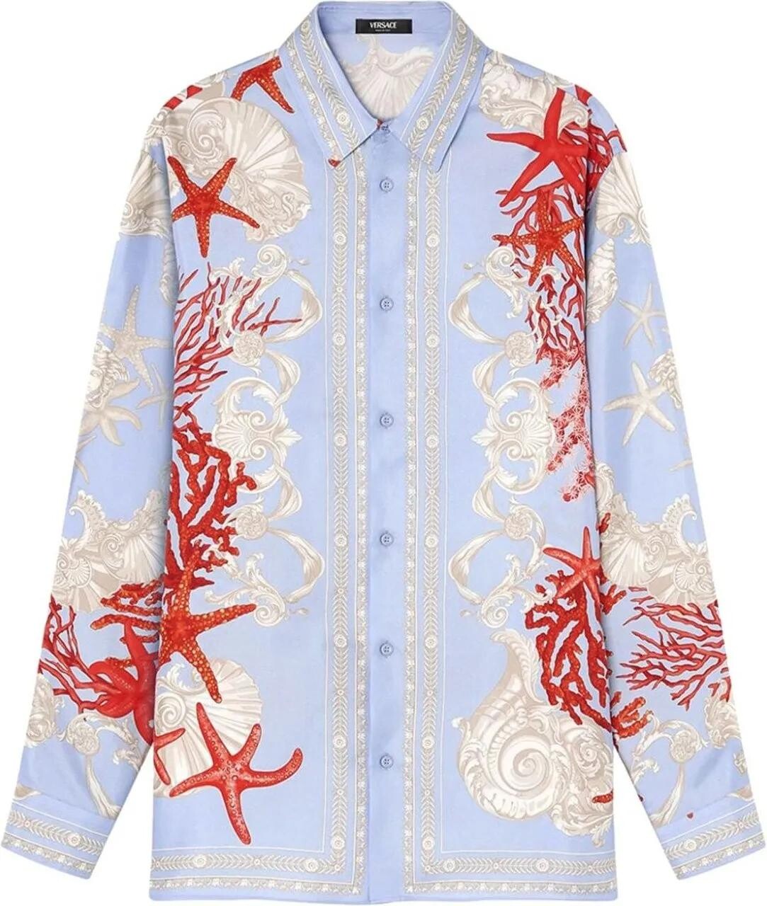 

Рубашка Versace, синий