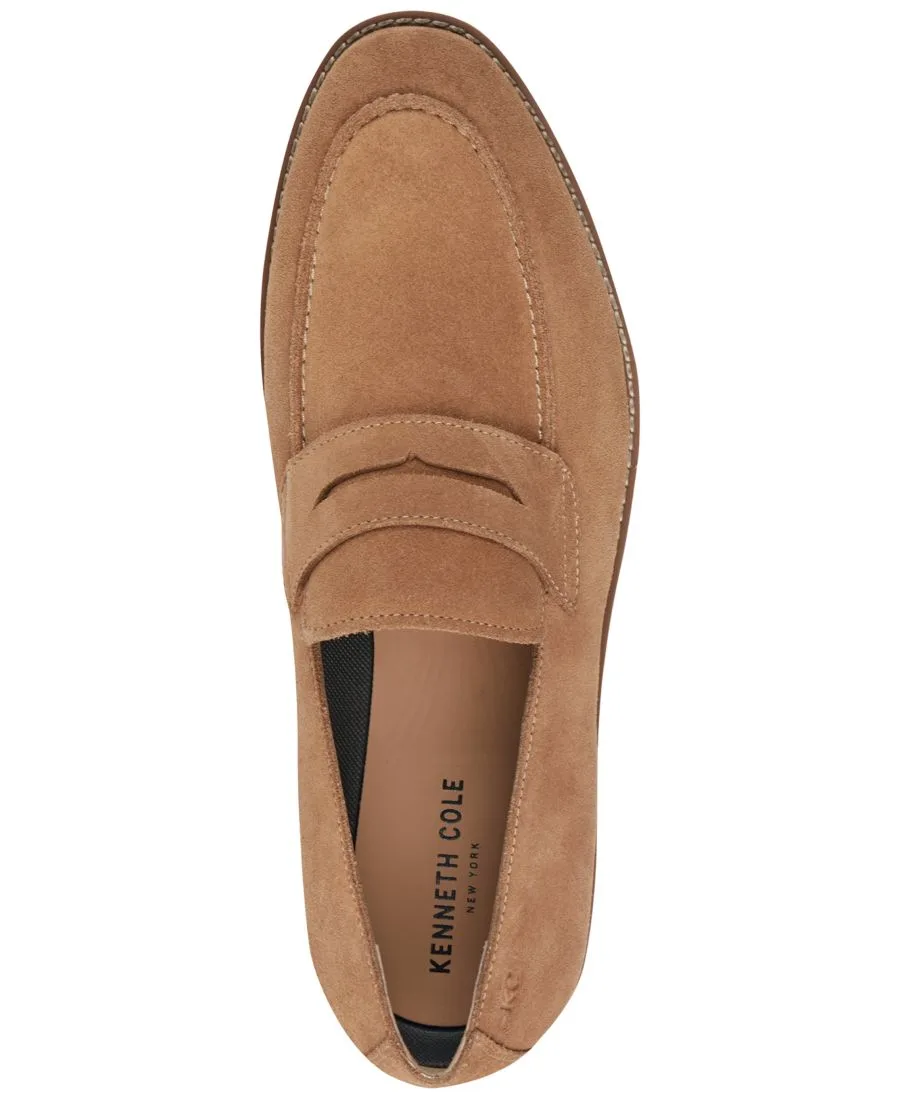 Мужские повседневные лоферы Savon без шнурков Kenneth Cole New York, Tan Suede — фото 4