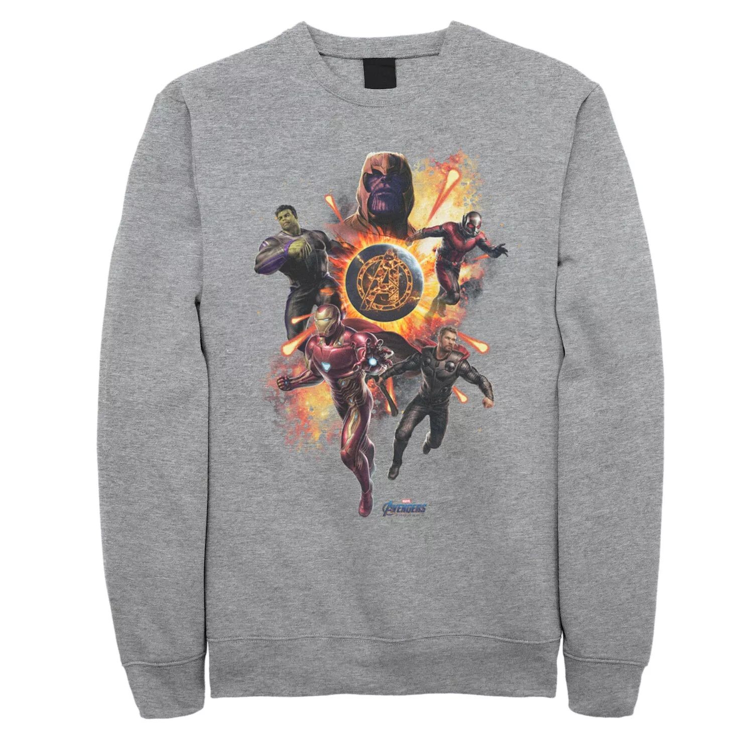 

Мужской флисовый топ Avengers Endgame Planet Explosion Group Marvel