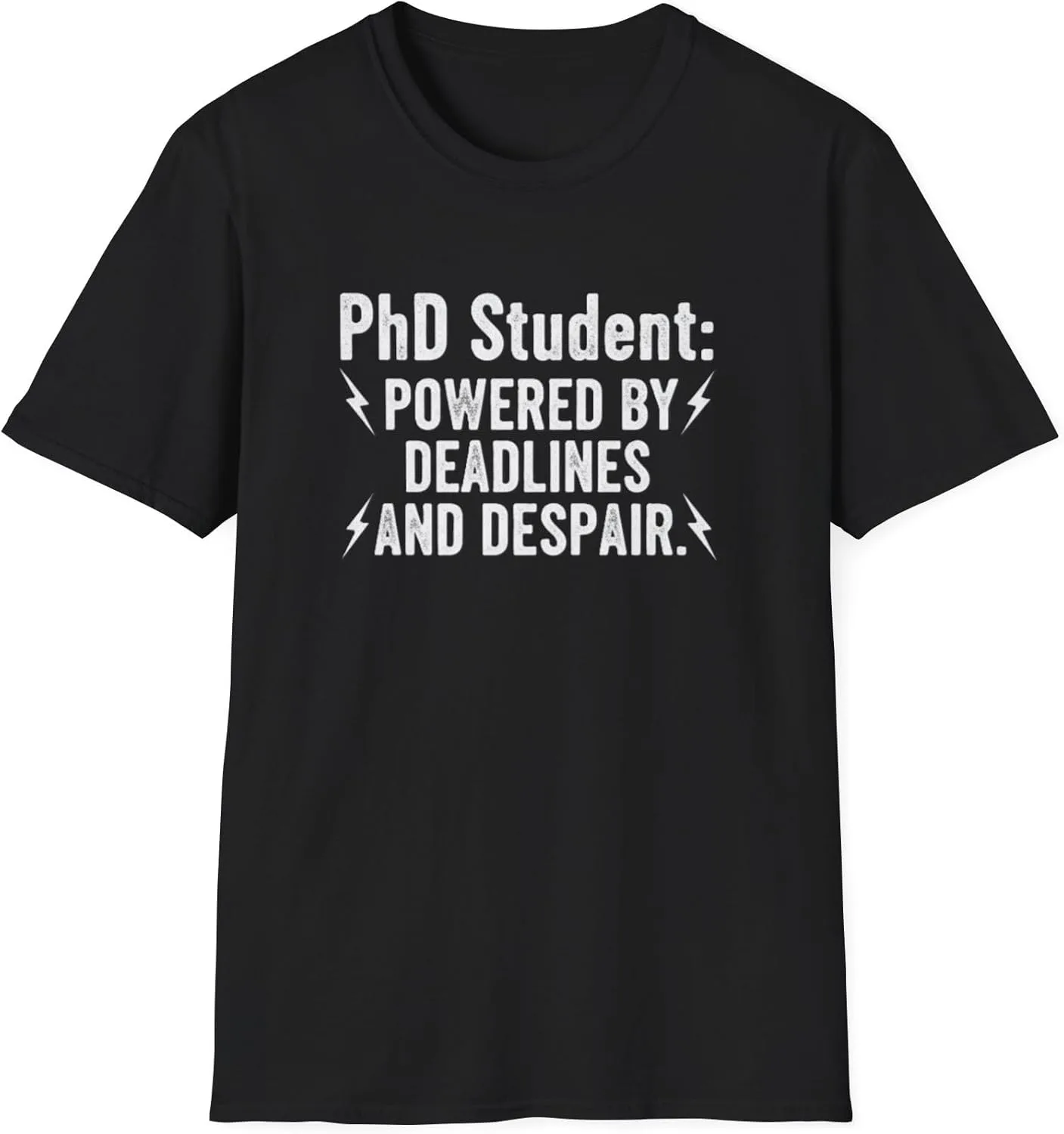 Футболка Funny PhD Graduate Student Ph.D. Graduation Doctorate Doctors Postdoc Gift GENERIC, черный