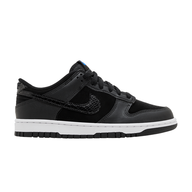 

Кроссовки Nike Dunk Low SE GS 'Black Croc', черный