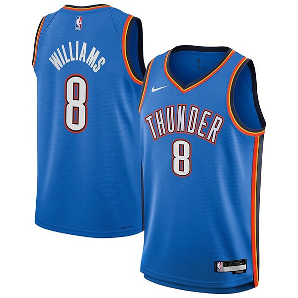 

Футболка Jalen Williams Oklahoma City Thunder Swingman Icon Edition Nike