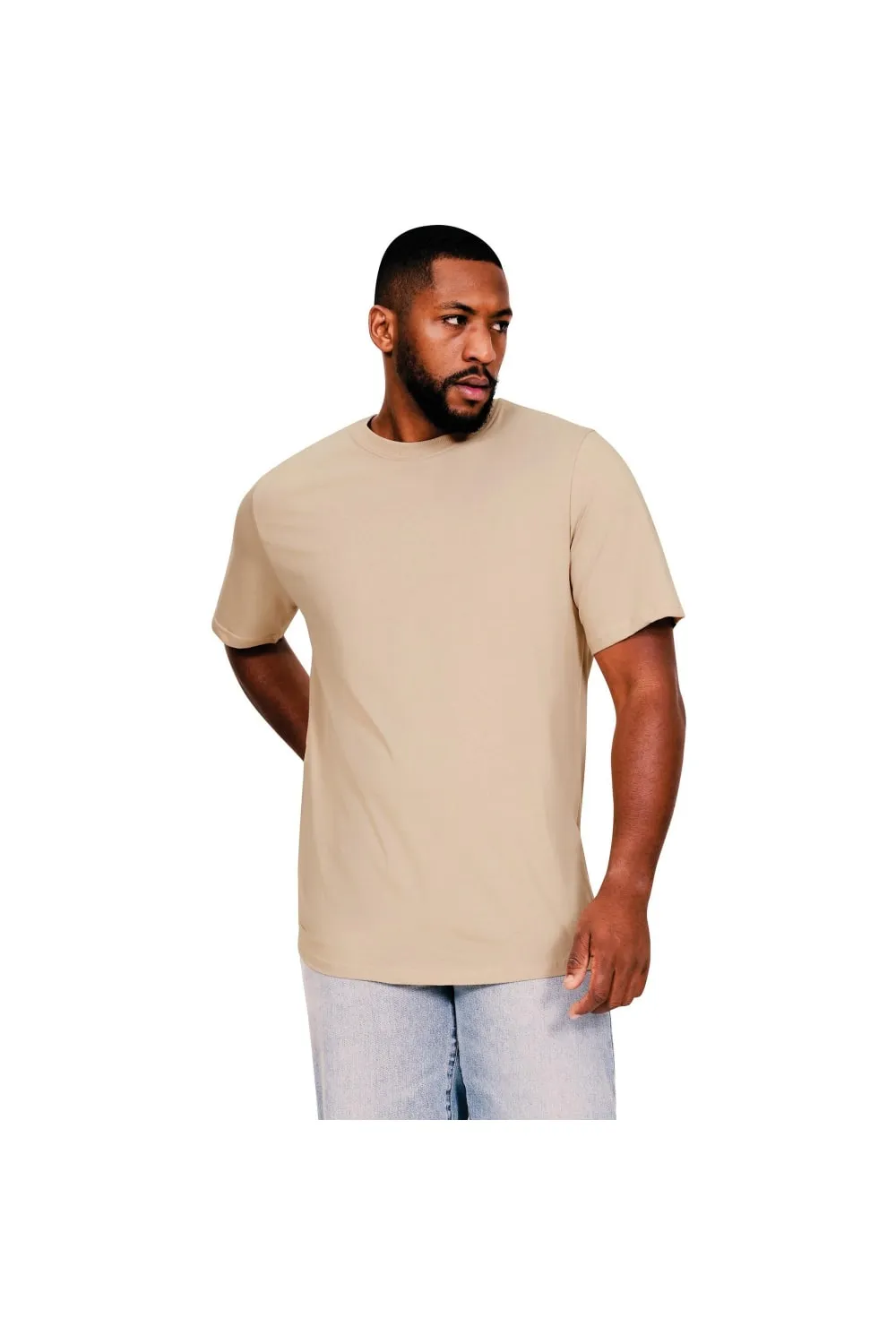 

Хлопковая футболка Core кольцевого прядения Casual Classics, коричневый