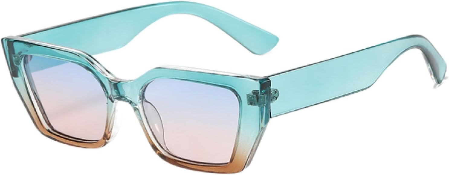 

Солнцезащитные очки с защитой от УФ-излучения UV400 | Маленькая оправа "кошачий глаз" с градиентным переходом | Для женщин и мужчин, для занятий спортом на открытом воздухе и вождения DSVIGF, 03