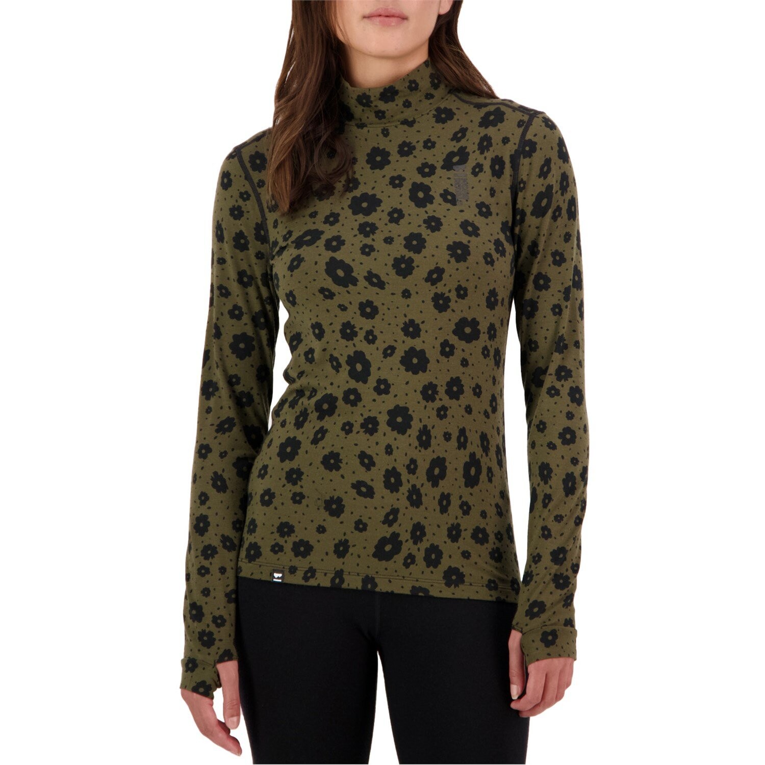 

Топ MONS ROYALE Cascade Mock Neck, цвет Aoraki Lily