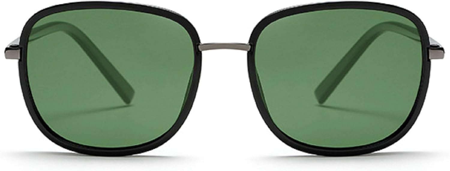 

Ретро-солнцезащитные очки квадратной формы для женщин, модные винтажные очки 2025 года, стильные солнцезащитные очки с градиентным переходом, защита от УФ-излучения UV400 mincl, Green