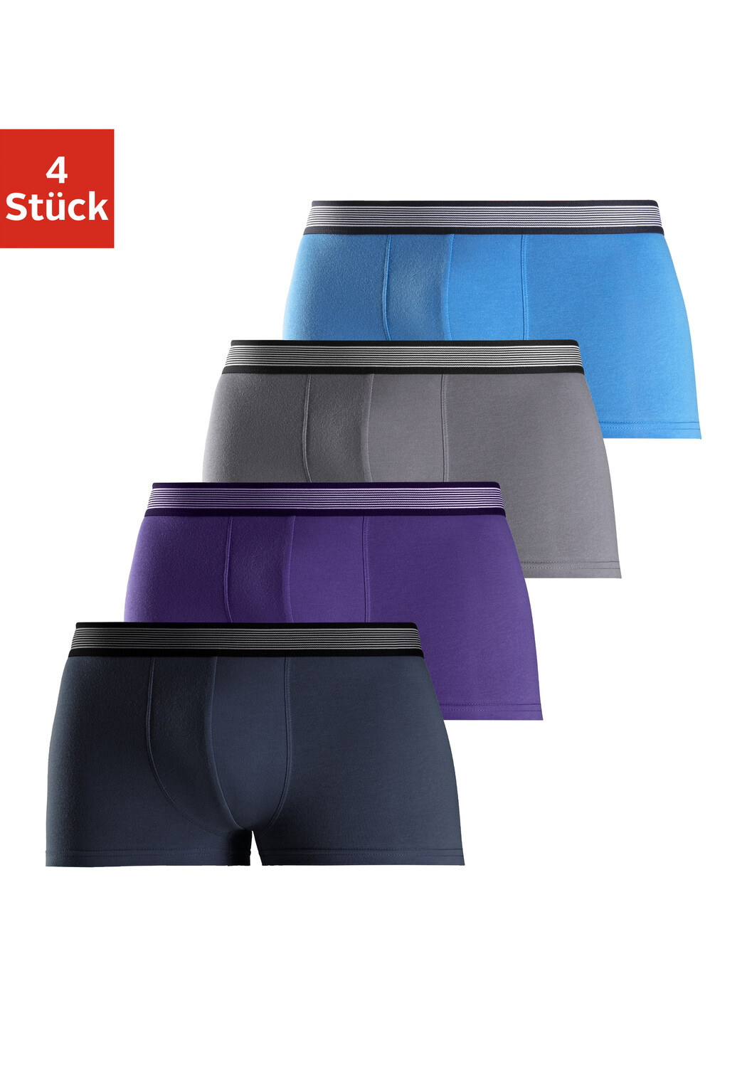 

Боксеры HIS Boxershorts, цвет navy / lila / grau / blau