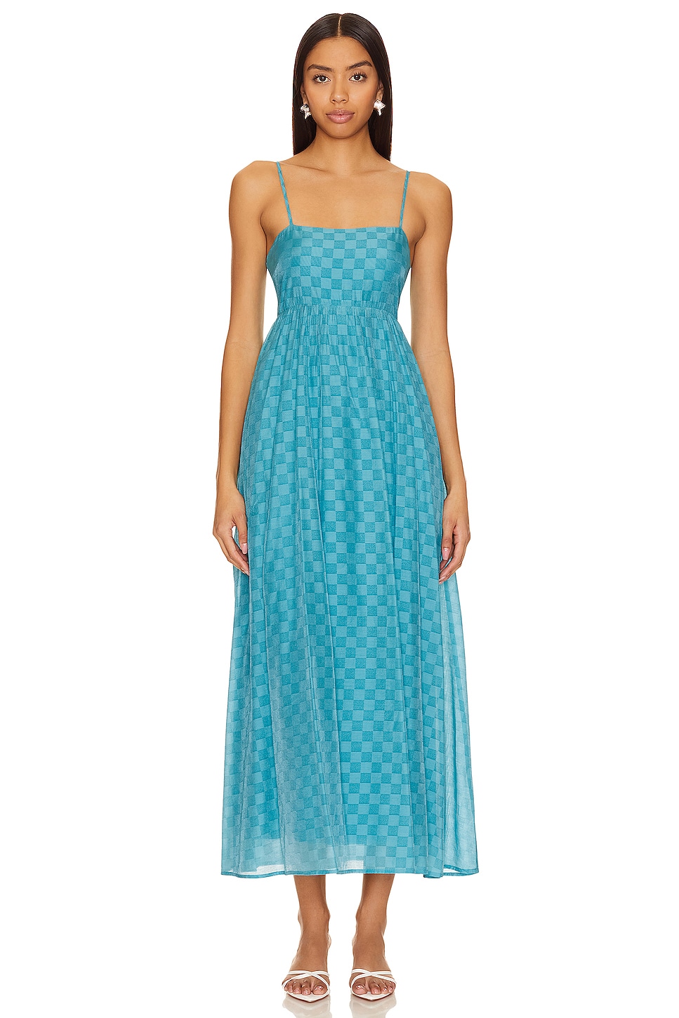 

Платье макси люсиль Minkpink, цвет teal